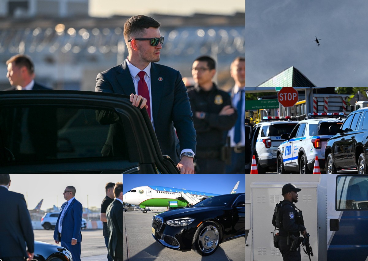 O‘zbekiston prezidenti AQSHda qanday qo‘riqlanadi? Fototahlil
